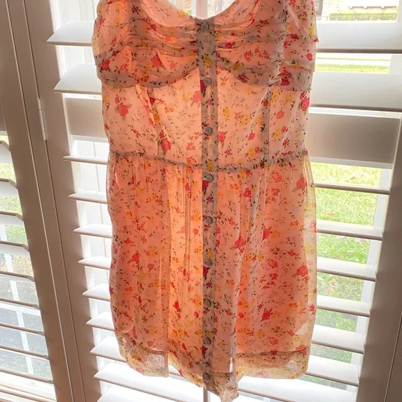 Strapless BCBG Generation M floral dress - Picture 4 of 6